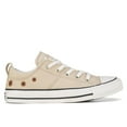 thumbnail image 2 of Converse Unisex Chuck Taylor All Star Low Top Lace Up Style Sneaker - Madison Ox - Oat Milk/Light Gold 8, 2 of 5