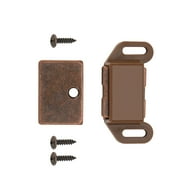 Magnetic Door Catch, Brown, 1 Pack