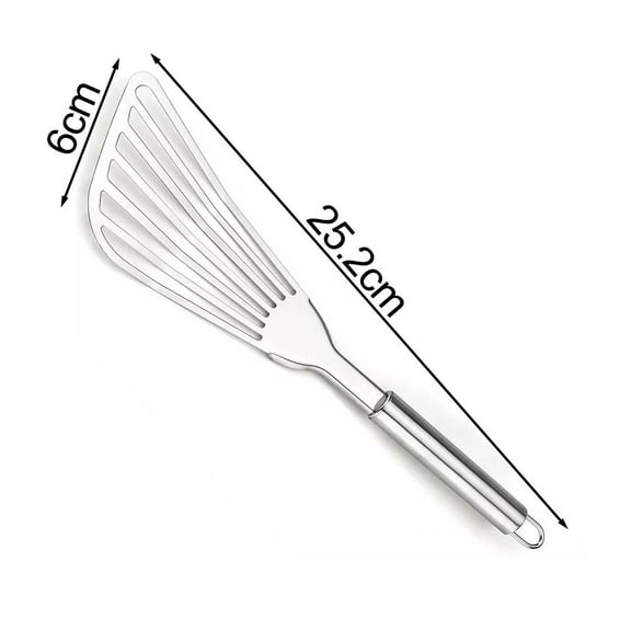 2-Pcs Fish Spatula, Upgrade Stainless Steel Premium Spatula Set Cooking YIWEI
