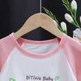thumbnail image 4 of CAICJ98 Toddler Baby Boy Girl Graphic T-Shirt 6 12 18 24 Months 2T 3T 4T 5T Short Sleeve Crew Neck Loose Cute Tee Tops Summer Clothes (Pink,6-8 Months), 4 of 7