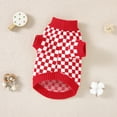 thumbnail image 2 of Infant Hat Winter Red Christmas Knitted Newborn Boys Girls Ear Protection Thick Warm Toddler Kids Netural Bonnet Children Beanie, 2 of 7