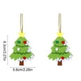 thumbnail image 3 of Decoraciones para Fiestas Navideñas, Adornos con Lazos de Lentejuelas, Adornos Colgantes para El Coche, Adornos Colgantes para El Árbol de Navidad, Adornos para El Árbol de Navidad., 3 of 6
