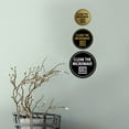 thumbnail image 2 of Signs ByLITA Circle Clean The Microwave Sign (Black Gold) - Large, 2 of 6