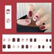 thumbnail image 3 of Uñas postizas navideñas MACHAO 24 piezas Acrílicas Brillantes, 3 of 5