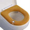 thumbnail image 1 of Cojín grueso para asiento de inodoro, cojín para baño, cojín para inodoro, cojín para asiento de inodoro, cojín calefactor, cojín suave para inodoro lavable para baño Irfora Forro de asiento, 1 of 7