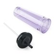 thumbnail image 6 of BUILT Torrent 24 oz Double-Wall Acrylic Tumbler Water Bottle with Straw, Lavender, 6 of 10