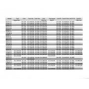 Grizzlar GSL-2851CAM Truck Ladder V-Bar CAM Link Alloy Tire Chains 11.50-20 12-22.5 12.5-22.5 285/80-24.5 295/80-22.5 305/80-22.5