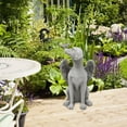 thumbnail image 6 of Desktop Decor,Resin Dog Decor Statue Outdoor Garden Sculpture Angel Puppy Decoration & Hangs, 6 of 9