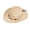 Khaki, variant on Gustave Straw Cowboy Hat for Men Women Western Cowgirl Sun Hat Shapeable Wide Brim Hollow Out Summer Beach Hat with Decorative Band - Coffee