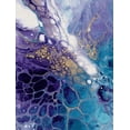 thumbnail image 1 of Qisvanset Abstract Fluid Pour Canvas Art 15.75x11.81 Inches, 1 of 8