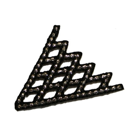 ID 2341 Lattice Craft Patch Design Emblem Roofing Embroidered Iron On