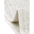 thumbnail image 5 of INSPIRE CHIC Women's Elegant Button Front Asymmetrical Slit Hem Plaid Tweed Midi Skirt White S, 5 of 5