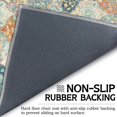 thumbnail image 6 of Office Chair Mat for Hardwood & Tile Floor 36"x48",Boho Moroccan Trellis Computer Chair Mat for Rolling Chairs Carpet, Under Desk Non Slip Gaming Rug Low-Pile Rubber Backing Large Protector Mat, 6 of 6