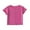 Hot Pink, variant on Summer Shirts for Girls Crewneck Ruffle Short Sleeve Tees Casual Button Flounce T-shirts