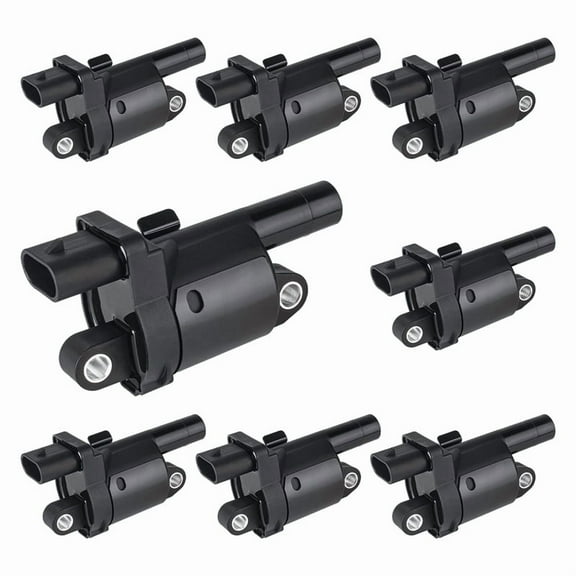 Set of 8 ISA  Round Ignition Coil Pack for 5.3 V8 For Chevy GMC Silverado Suburban Tahoe Corvette Yukon Sierra Canyon Savana SS SSR 08 2009 2010 2011 2012 2013 2014 2015 2016 2017 for UF414