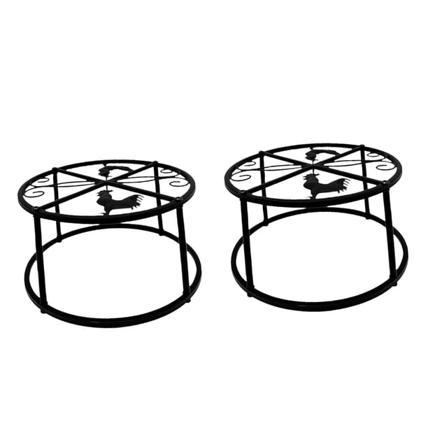 2 Soportes de Metal para Plantas, Estantes para Hoteles, para Plantas de Dormitorio, 11,4 Pulgadas