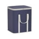 thumbnail image 2 of Dark Blue Double Shoulder Storage Bag Thickened Large Capacity Quilt Storage Bag Household Clothing Storage Box, 2 of 6