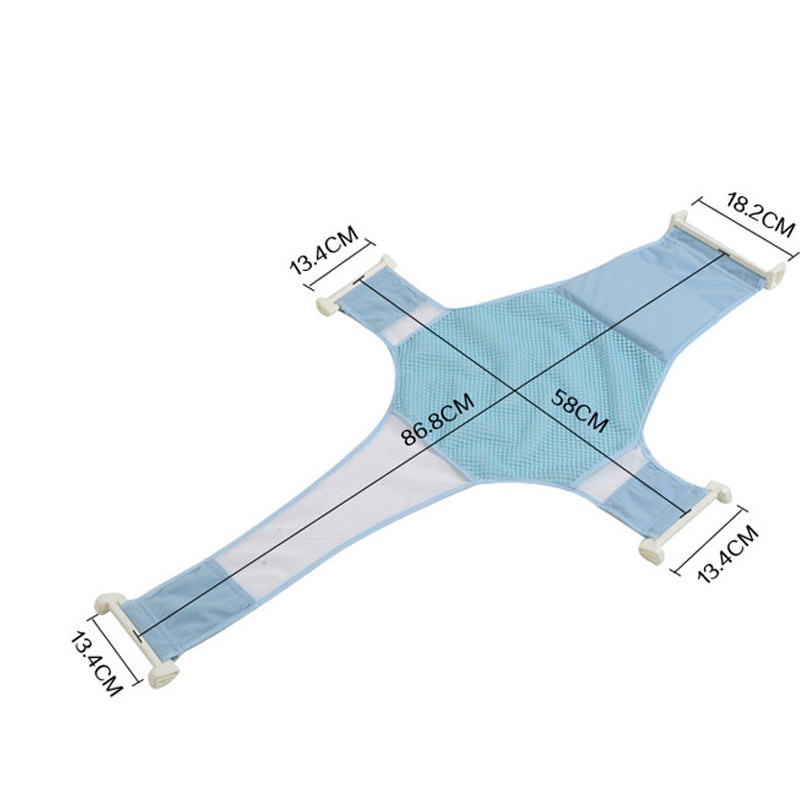 mesh baby bath support