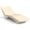 Beige + Plastic, variant on xxpepo S-Shaped Plastic Pool Lounger, Quick Assembly Ergonomic Outdoor Lounge Chair, White/Beige, for Poolside Patio Backyard Relaxation