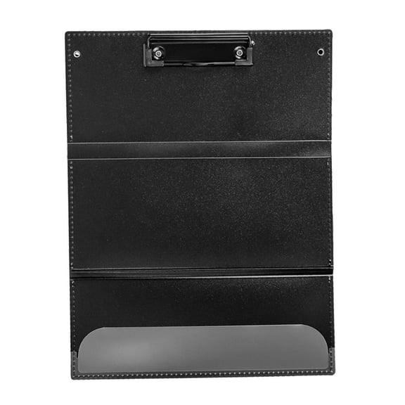 Yammee 3 Layer Folding Nurse Clipboard with Elastic Band, Foldable Clipboard Pocket Writing Pad File Folder for Office School