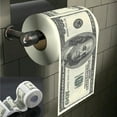 thumbnail image 3 of $100 Bill Money Toilet Paper Humor Funny Soft Bathroom Toilet Paper, 3 of 5