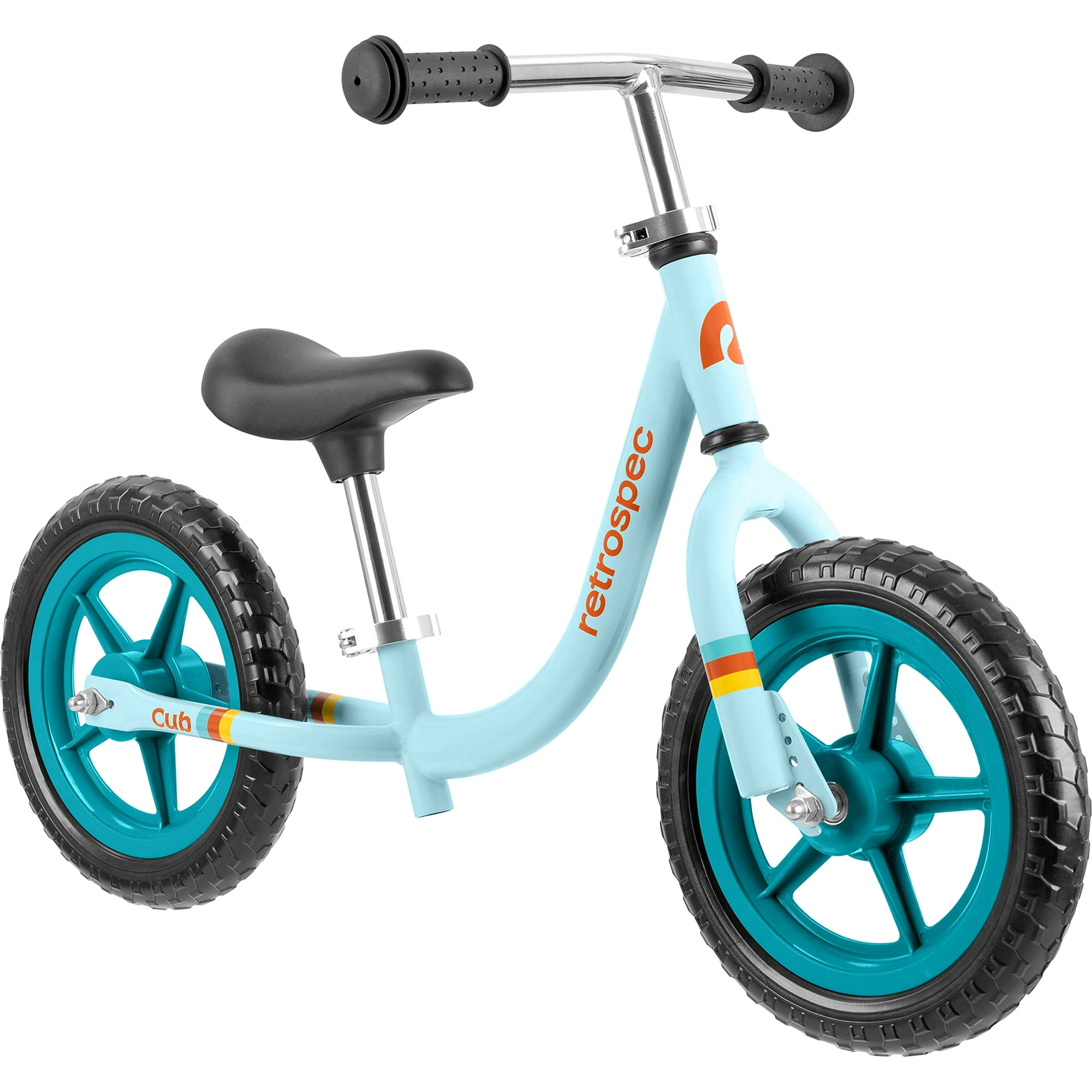 Retrospec Cub 2 Toddler 12 Balance Bike 18 Months 3 Years Old No Pedal Beginner Kids Bicycle for Girls Boys Flat Free Tires Adjustable Seat Durable Frame Walmart