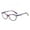 Purple, variant on Red Trendy Fashion Reading Glasses Cat Eye Presbyopic Glasses Anti-Blue Light Spring Hinge Readers +1.50 for Women HD