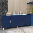thumbnail image 3 of MDQMD Classic Sideboard Cabinet - Buffet Sideboards Console Table, Storage Cabinet with Blue and Black Versions, 3 of 9