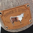 thumbnail image 5 of Knite Gorra Farmer Agro Prime Trucker Plata Ajustable Estilo Ranchero, 5 of 5