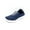 Navy/White, variant on Women's Danielle Woven Sneakers, Color: Navy/White Bottom, Size: 8.5