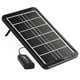 thumbnail image 1 of Panel solar USB de 5 V y 6 W, cargador de batería de panel solar de eficiencia portátil con cable para teléfono móvil, banco de energía, cámara, ventilador, 1 of 7