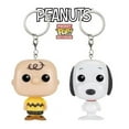 thumbnail image 2 of FUNKO POP Keychain Toy Peanuts Charlie Brown SNOOPY Toy Figures Pocket POP Key Chain Cute Collectible Pendant Model TOYS, 2 of 4