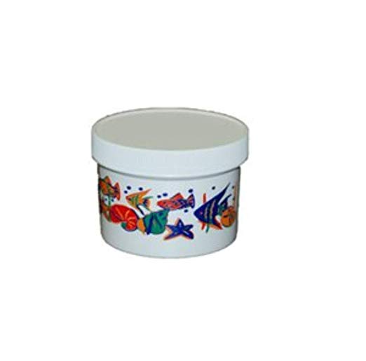 Hearing Aid Dehumidifier jar with Desiccant Fish design