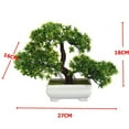 thumbnail image 7 of Bonsai Tree in Square Pot,Artificial Plant Decoration for Office/Home 18cm/7in, 7 of 7