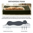 thumbnail image 4 of PayUSD Dog Beds for Large Dogs Waterproof Orthopedic Large Dog Bed with Sides Non-Slip Bottom and Egg-Crate Foam Large Dog Pet Couch Sofa with Washable Removable Cover, 4 of 8