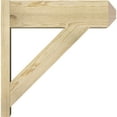 thumbnail image 3 of Ekena Millwork 8"W x 26"D x 26"H Traditional Rough Sawn Craftsman Outlooker, Douglas Fir, 3 of 4