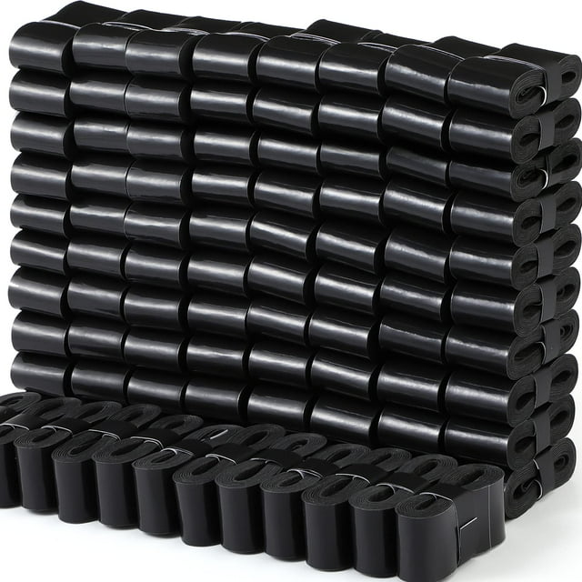 Raqueta de tenis y bádminton Overgrips Pangda, 100 piezas, color negro
