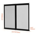 thumbnail image 6 of KFFKFF RV Screen Door Protector, 22.5 x 20 Inch Grille, Simple Installation and Removal, Durable Ventilated Mesh, Aluminum Alloy Entry Guard for Pet Safety, Black, 6 of 9