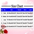 thumbnail image 3 of Women's Valentine's Day Knit Tees Trendy Long Sleeve Loose Crewneck Valentines Party Casual Shirts Fashion Clothes, 3 of 5