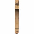 thumbnail image 2 of Ekena Millwork 3 1/2"W x 24"D x 32"H Imperial Craftsman Smooth Bracket, Western Red Cedar, 2 of 13