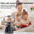 thumbnail image 2 of Smart Tracking Holder Live Stream Auto Face Object Tracking Selfie Stick 360° Rotation Following Vlog Shooting Smartphone Camera Mount Cell Phone Holder for  Android Phones All Cellphone, 2 of 9