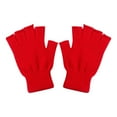 thumbnail image 1 of ¡Liquidación en Hilingoto! Guantes de invierno para mujer y hombre, cálidos, de punto, sin dedos, de medio dedo, mitones de punto (1 par), 1 of 8