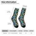 thumbnail image 2 of Vsdgher sport sonw board Crew Socks for Men & Women, Breathable Casual Athletic Ankle Socks, 2 of 6