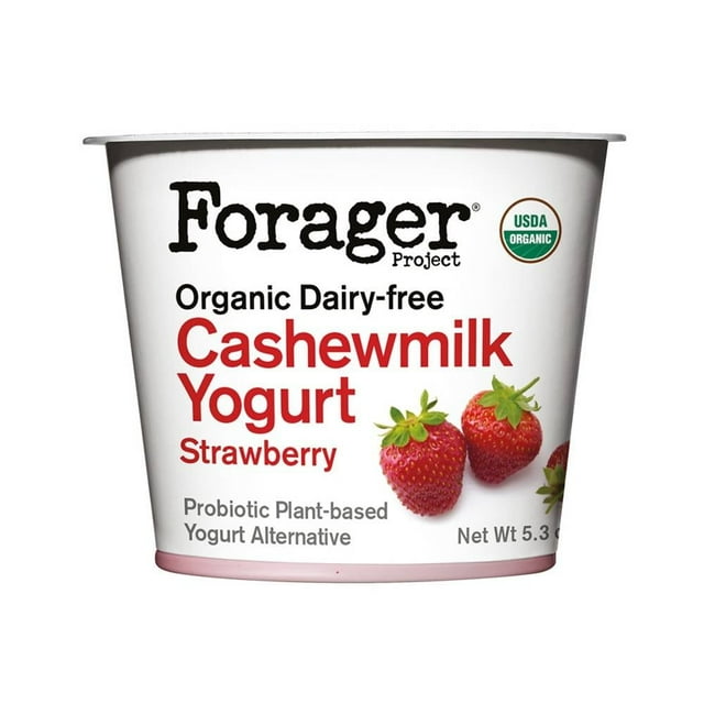 Alimento fermentado Forager Project Cashewgurt orgánico sabor fresa 150 g