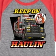 thumbnail image 3 of Paw Patrol - Keep On Haulin - Toddler And Youth Raglan Graphic T-Shirt, 3 of 7