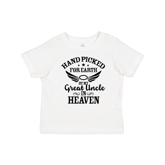 Inktastic Handpicked for Earth by My Great Uncle in Heaven Boys or Girls Baby T-Shirt