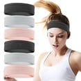 thumbnail image 1 of Diadema deportiva para hombre y mujer, absorbente de sudor, para ciclismo al aire libre, fitness, yoga, transpirable, 6 uds., 1 of 5