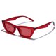 thumbnail image 1 of Gafas de Sol VANLINKER Pequeñas a la Moda Ojo de Gato Delgado con Montura Roja, 1 of 5