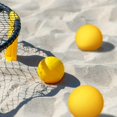 thumbnail image 4 of Mistayd 6 Pcs Game Ball 3.5 Inch Competitive Balls Soft Mini Volleyball Smash Ball Replacement Balls Outdoor Volleyballs with Pump, 4 of 5