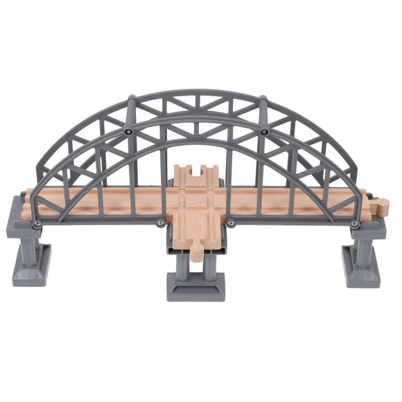 BRIGHTFUFU 1pc Toy Train Bridge Train Track Bridge Train Train Accessory Kidththing